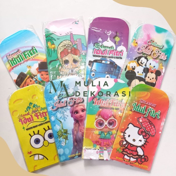 

Amplop Lebaran Idul Fitri 2023 Bentuk Kter Kartun Lucu Thr Eidfitr
