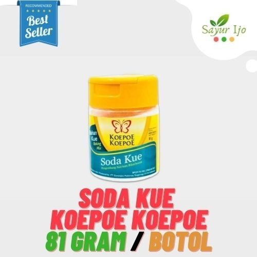 

Soda Kue Koepoe-Koepoe 81 Gram / Tol Baking Soda Bahan Kue Makanan