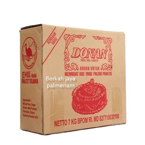 

500Gtepung Kue Donan Klasik Bahan Dasar Cake Premix Instan Repack