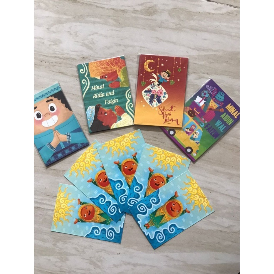 

Capricorn Design Amplop Lebaran Besar 1 Set Isi 5