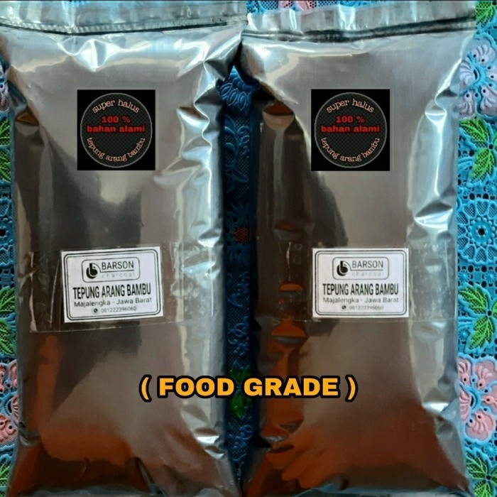 

Charcoal Powder 1 Kg Pewarna Makanan Bahan Kue Minuman