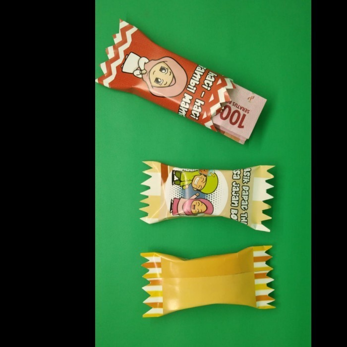 

Amplop Lebaran Bentuk Permen Lucu 12Pcs