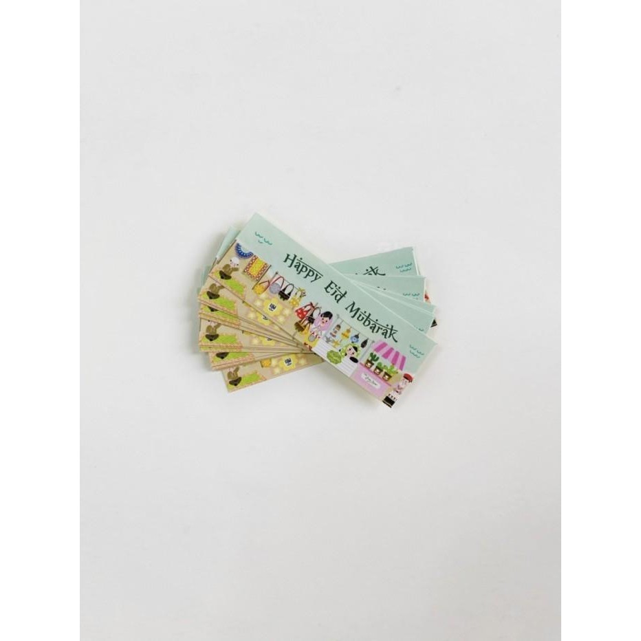 

Stiker Lebaran Idul Fitri Sticker Seal Ukuran 7X2,5Cm Penyerta Box Eid 030