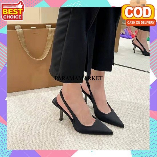 [ONLINE EXCLUSIVE] High Heels Wanita Import Zara Hak Tahu 7Cm 3Cm Pesta Ibu Ibu Kondangan Party