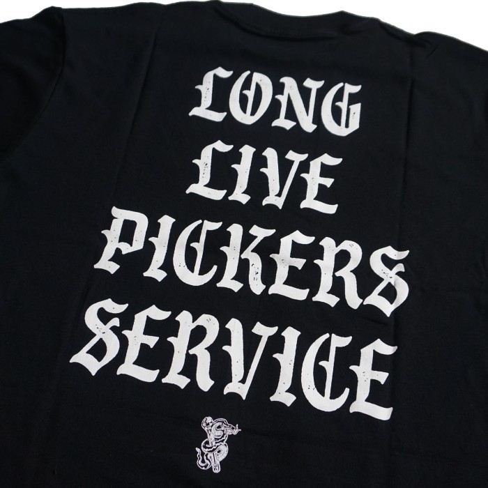 [MADE BY QUALITY] PICKERS SERVICE "LONG LIVE" - TEES