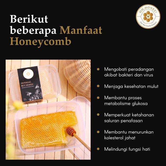 

Premium Immunity Honeycomb - 100% Madu Sarang Asli P52A