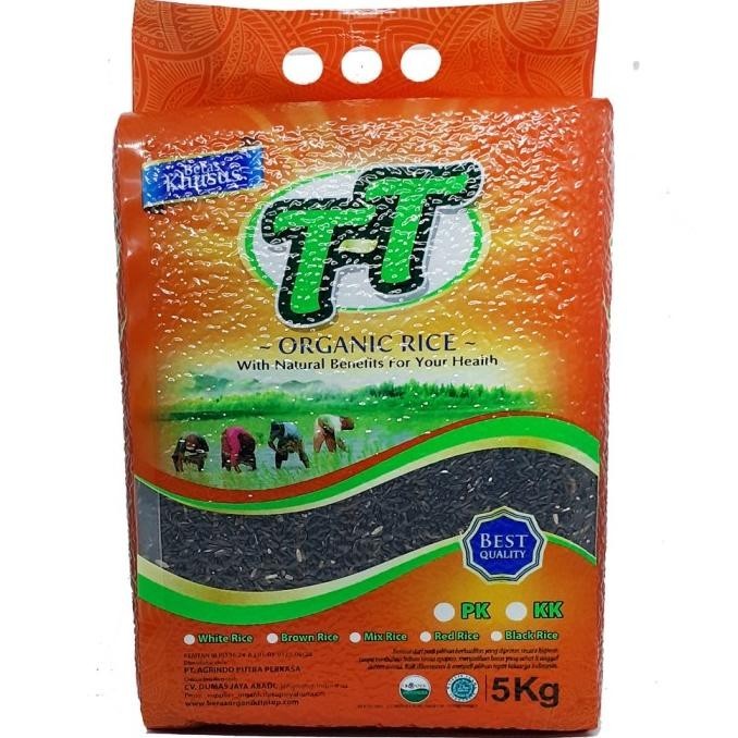 

beras hitam Organik Tip TOP 5 kg ( best quality ) SS