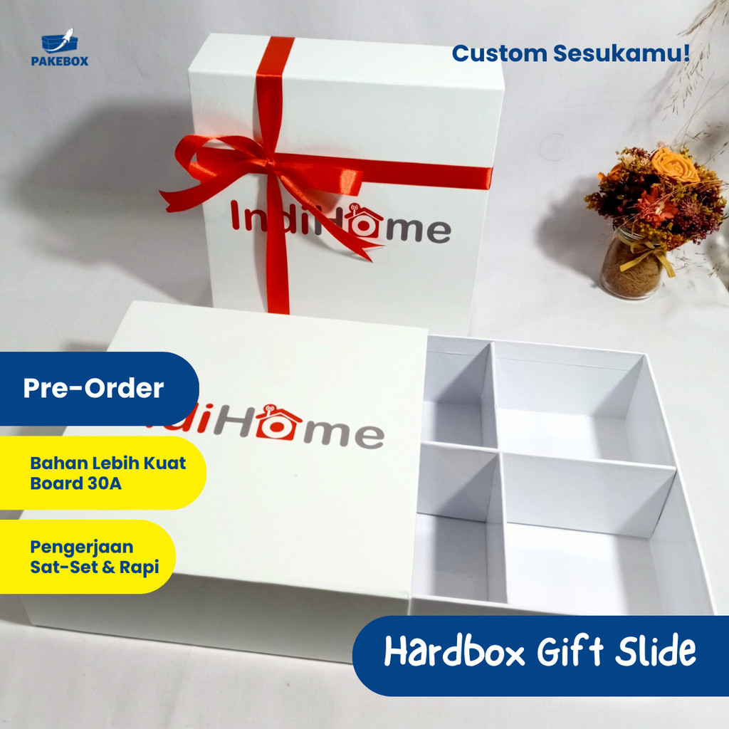 

Hardbox Slide Pita Custom - Hardbox Packaging - Gift Box Custom Murah/Box Hampers Lebaran/Box Ramadhan/Box Hadiah/Box Packaging