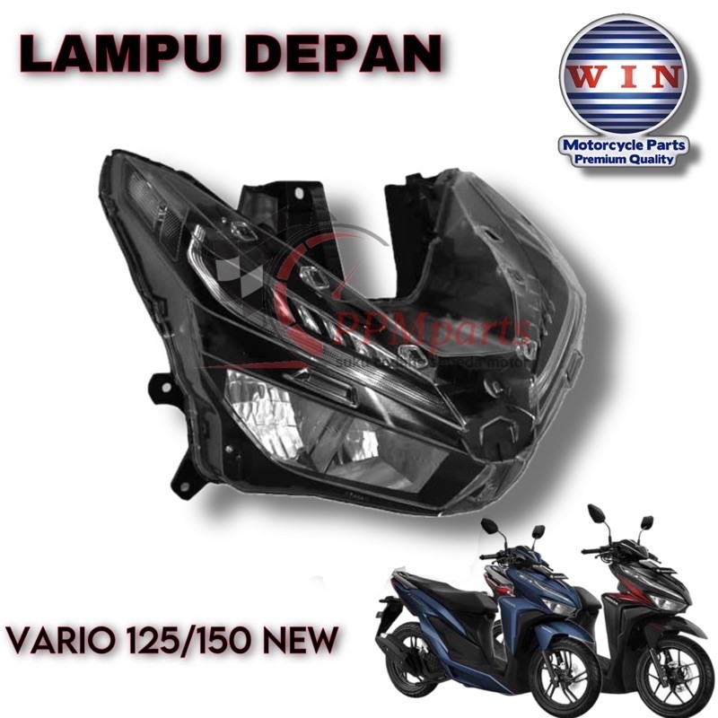 Reflektor Lampu Depan Vario 150/125 LED NEW WIN
