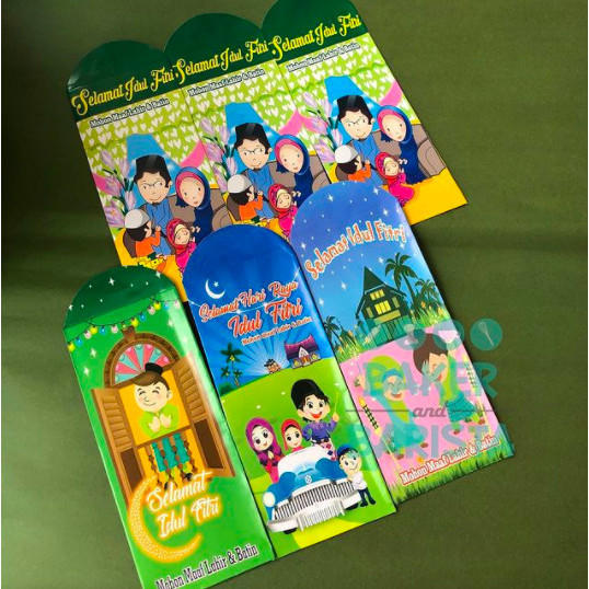 

Amplop Lebaran L 6Pc/Set Angpao Lebaran Amplop Ucapan Lebaran