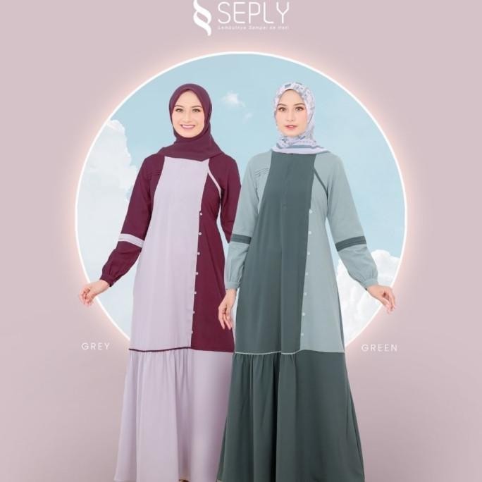 Terlaris Gamis Seply Meyra 205 Pengiriman Cepat