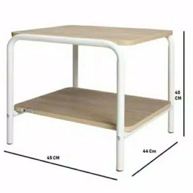 Aufa Rak Besi Serbaguna Susun 2 Tingkat Industrial Minimalis Rak Bunga Jiputstore