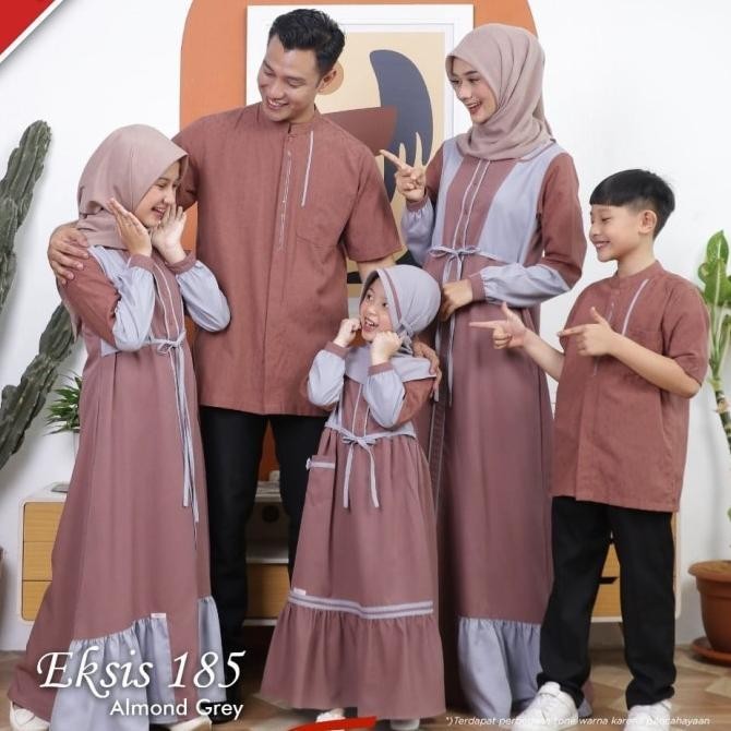New Sarimbit Seply Eksis 185 Almond Grey Stok Terbatas