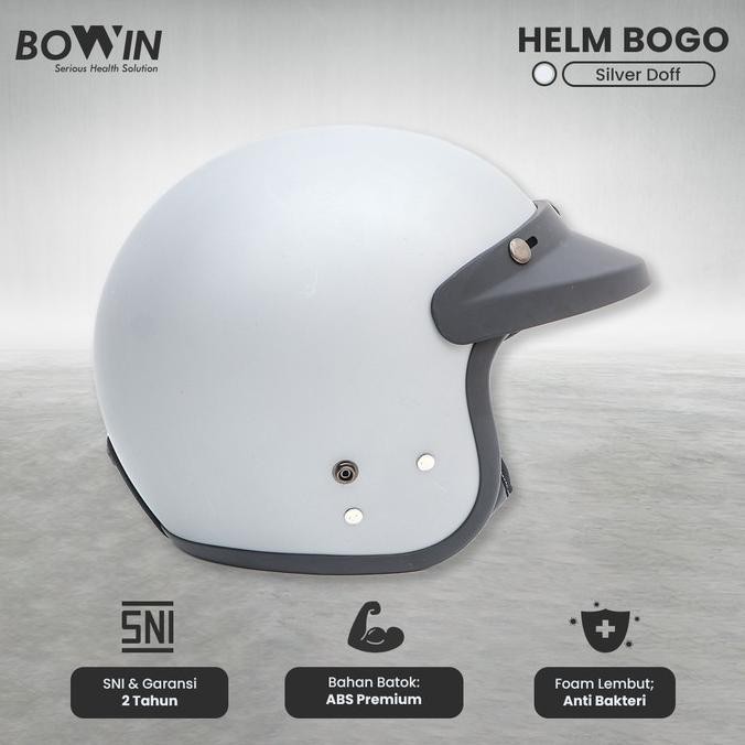 Bowin Helm Sni Premium Carbon Fiber (Helm Half Face Bogo / Helm Retro) Jinanstyle