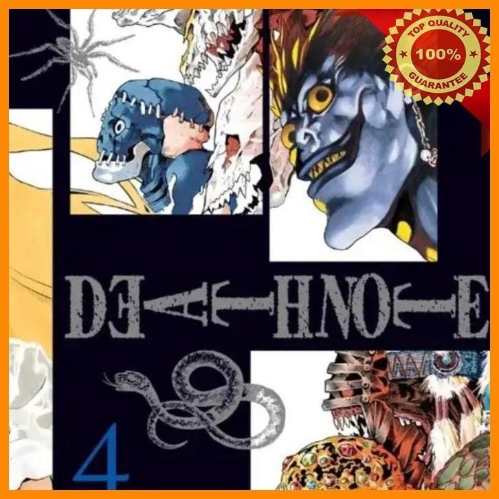 (ANTI) BUKU KOMIK DEATH NOTE NEW EDITION VOL 4