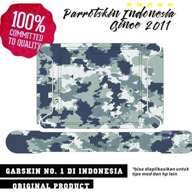 Garskin Premium Therion dna 75 133 166 Camo - free custom Basri Grosir