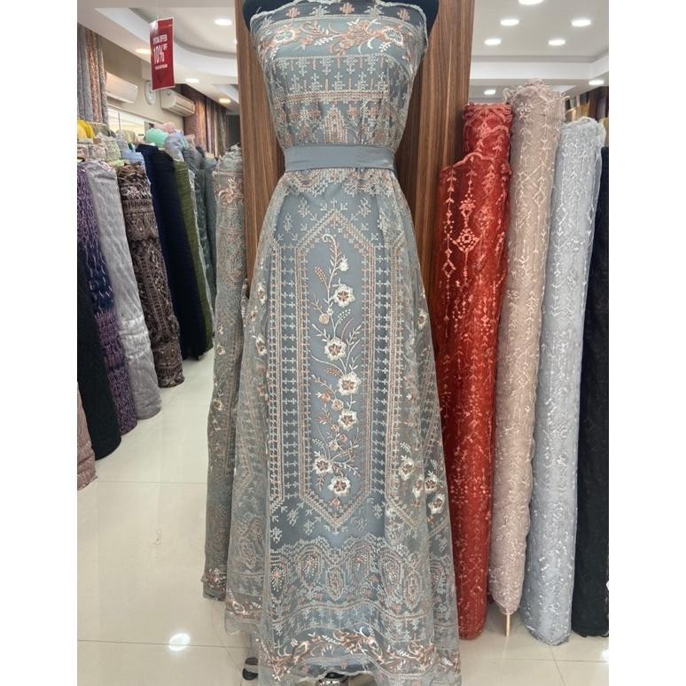 SALE tulle sapto,brokat sapto ,motif sapto terbaru , motif kekinian LARIS