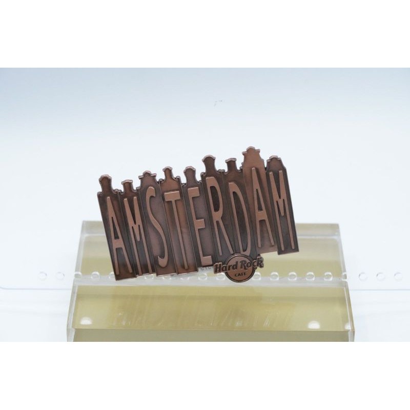 Hard Rock Cafe Amsterdam Destination Name Magnet Original Merchandise Magnet Fridge Kulkas Souvenir