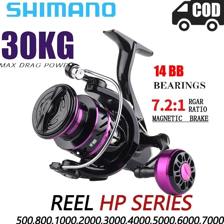 PROMO Shimano reel Pancing Spinning Reel fishing reel Gulungan Pancing Mesin Pancing Rod mesin casti