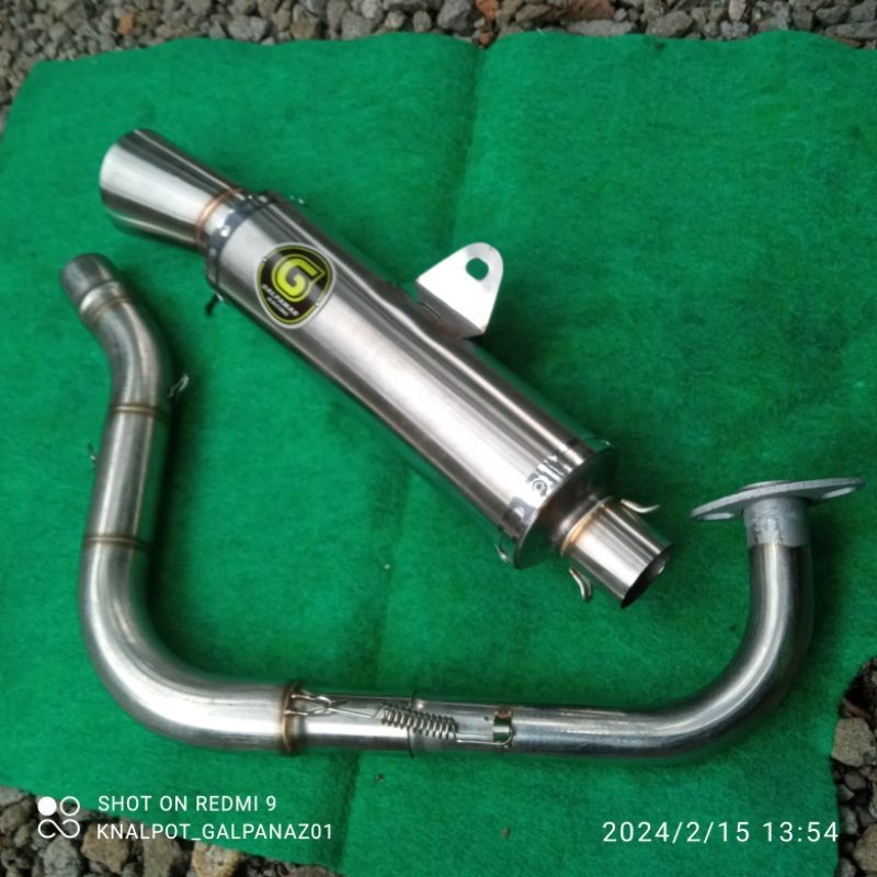 Knalpot samlong GPS Mio sporty inlet 38