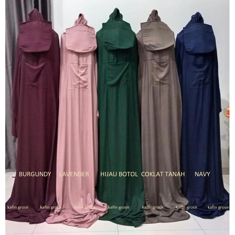 Promo Mega Sale 2.2 // Mukena Terusan Hadramaut Polosan Warna Mukenah Bali Dewasa Jumbo Rayon Polos