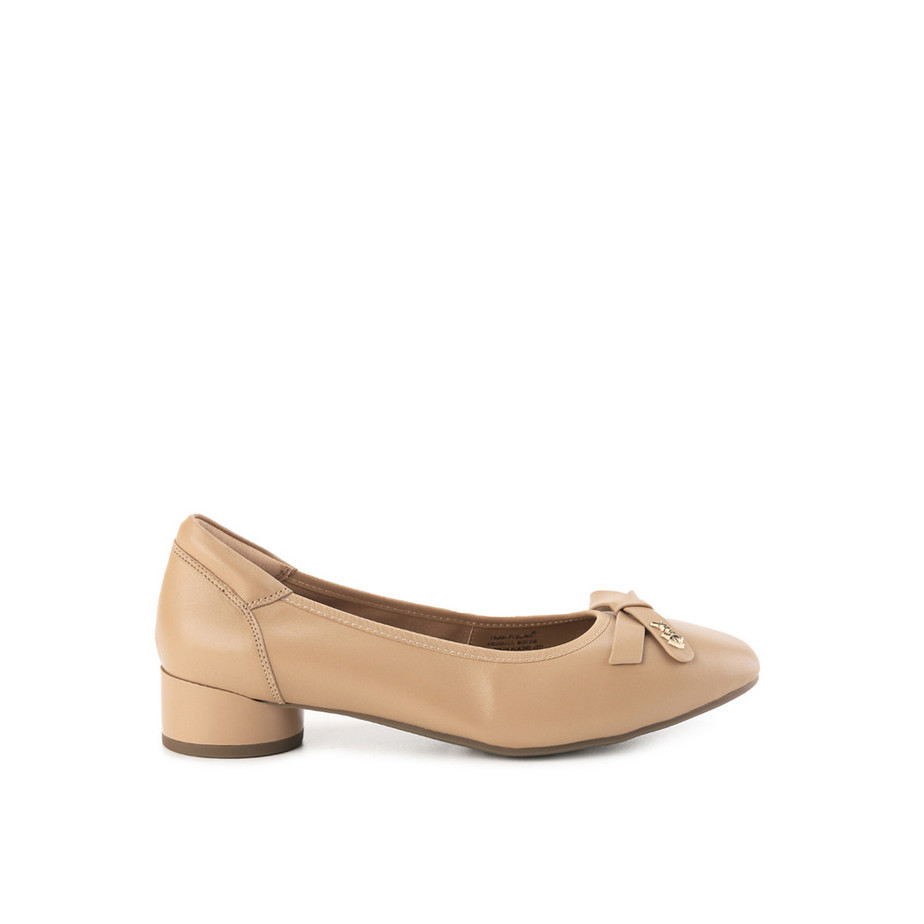 Hush Puppies Heels Wanita Kendall Bowie Almond