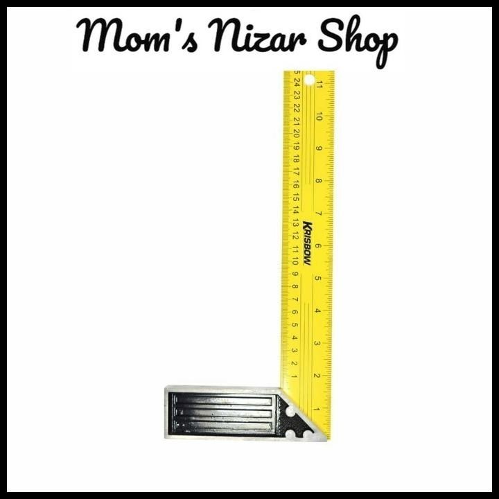 

DISKON KRISBOW PENGGARIS SIKU BESI 25 CM 30 CM ALAT UKUR PANJANG 30 CM BAGUS