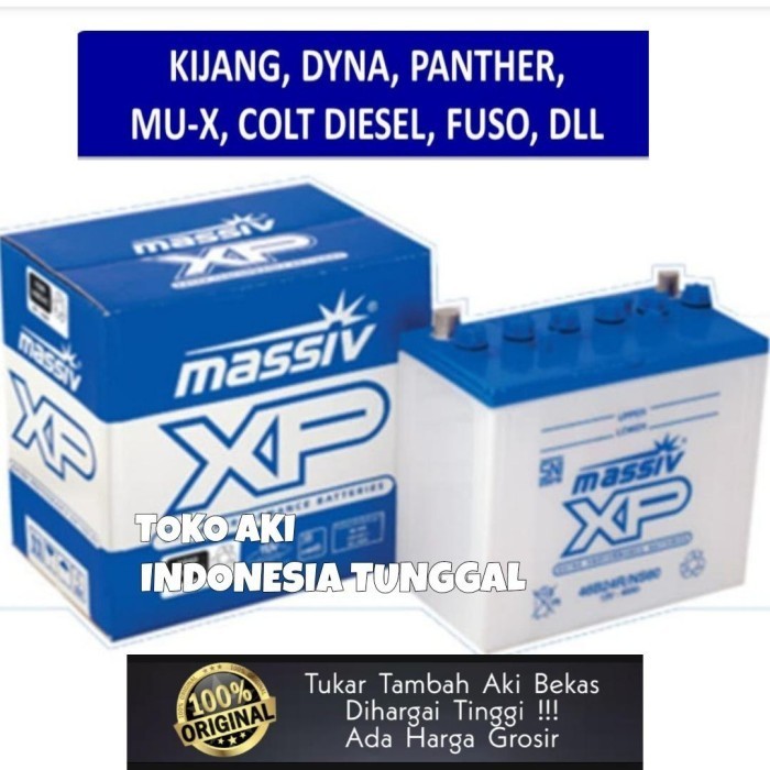 AKI MOBIL MASSIV NS70 KIJANG DYNA PANTHER COLT DIESEL FUSO HINO