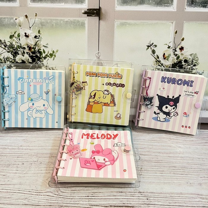 

Jual Buku Binder Sanrio Persegi Ukuran A6 Lucu / Notebook Sanrio Cute Imut Bergaransi