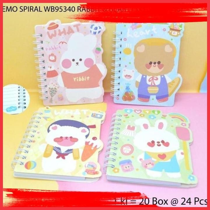 

(ANTI) BUKU MEMO RING SPIRAL MOTIF ANIMAL SATUAN