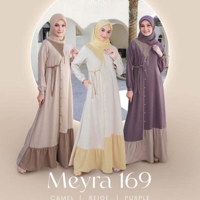 Sale Now Gamis Seply Meyra 169 Pengiriman Cepat