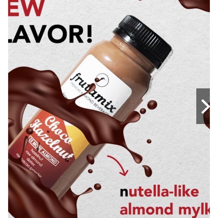

Terbaik Frutamix - Nutella Almond Mylk 275 Ml No D Sugar Stok Terbatas