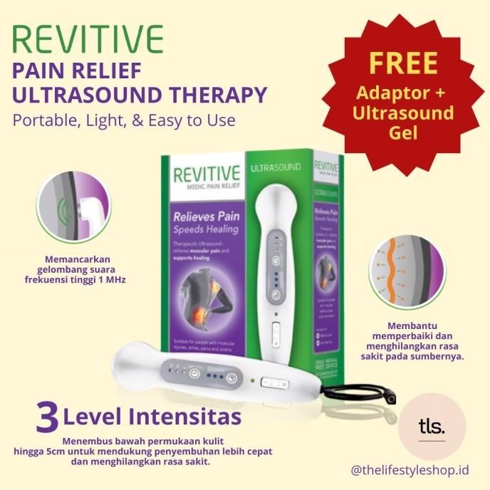 REVITIVE PAIN RELIEF - ULTRASOUND THERAPY