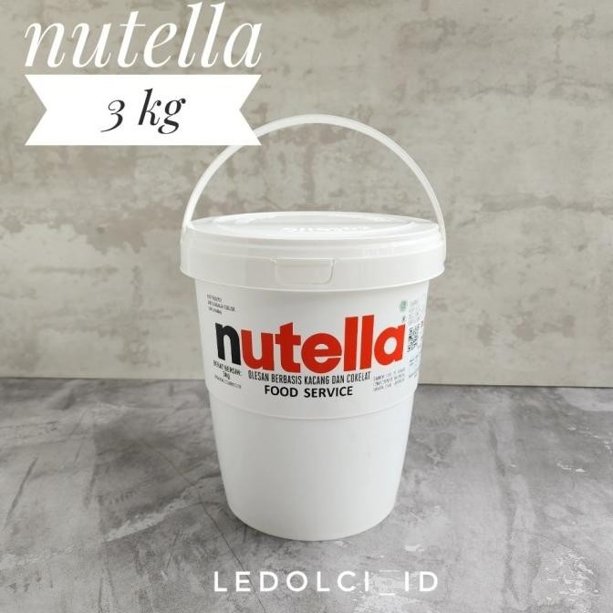 

+++++] NUTELLA 3 KG | SELAI NUTELLA 3 KG BESAR KEMASAN ASLI EMBER