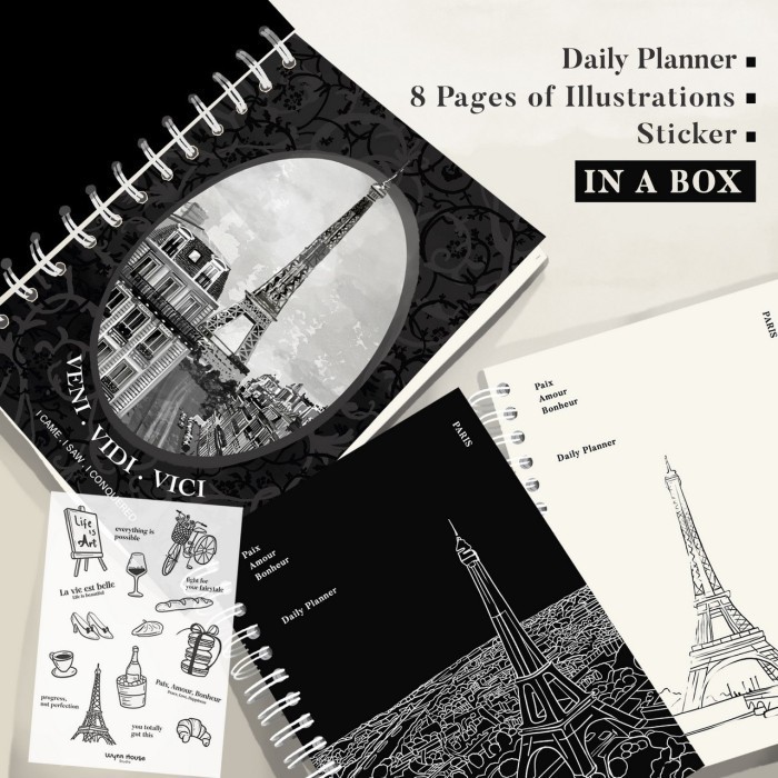 

Nikmati Wynn House Studio - Paris Edition Daily Planner Sale!!!