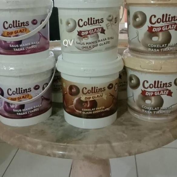 

COLLINS DIP GLAZE 1KG DONAT Kolin Colin COLLIN COKELAT - kuigrocery