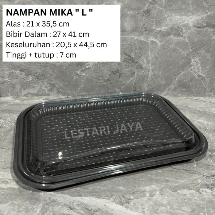 hanya disini] Nampan Plastik Besar / Nampan Mika Besar L