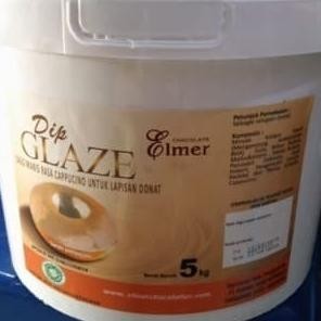 

PTR Elmer Dip Glaze - Topping Donat Cappucino 5kg - Gosend Only!!! - kuigrocery
