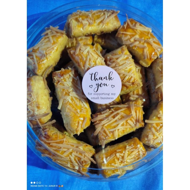 

Kastengel Keju Kemasan toples 500 gr