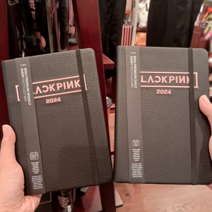 

Star Agenda 2024 Baru Typo Weekly Daily Planner Blackpink Baru Best Seller Berkualitas