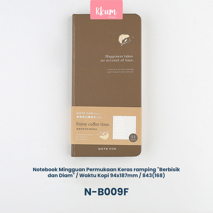 

Sale!!! Notebook Weekly Monthly Planner/ Journal Book Aesthetic/ Slim Notebook Murah