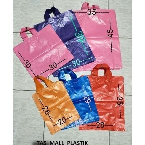 

cusss order] Tas plastik warna uk 15, 20, 25 , 28 / Tas mall /shopping bag Plastik
