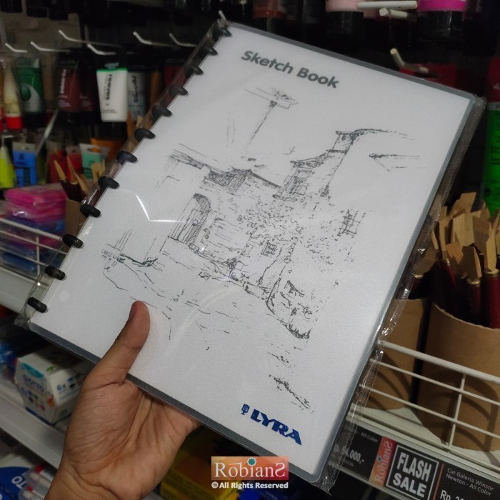 

Menakjubkan Buku Sketsa / Sketch Book Lyra - Uk. A4 (Isi 30 Lembar) Limited