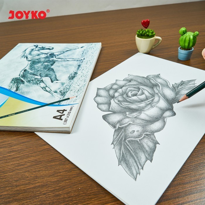 

Murah Joyko Drawing Book Sketch Pad A4 / Buku Gambar & Sketsa Pad-1001 Hemat