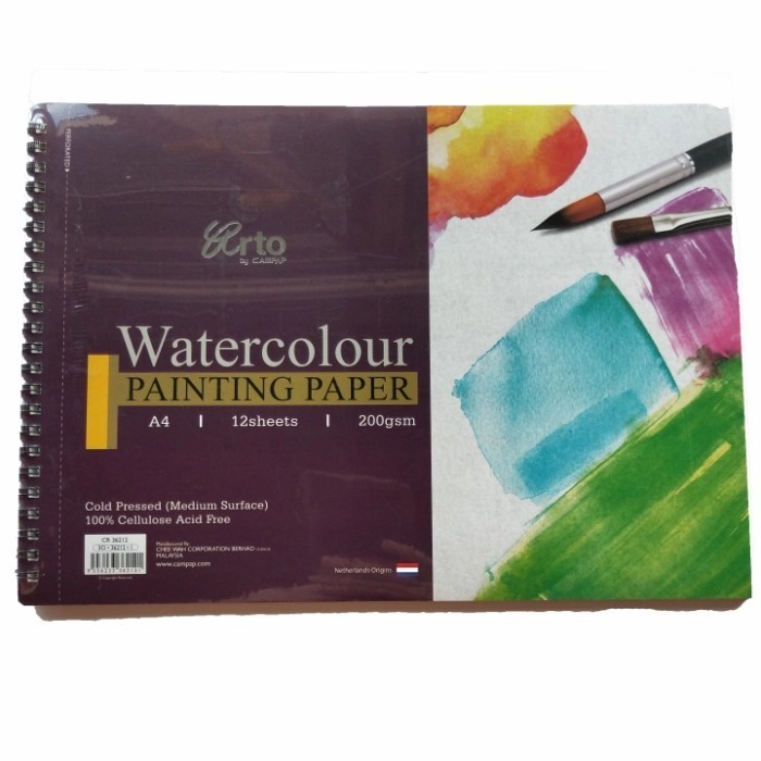 

Produk Unggulan Arto Watercolour Painting Paper A4 Bagus