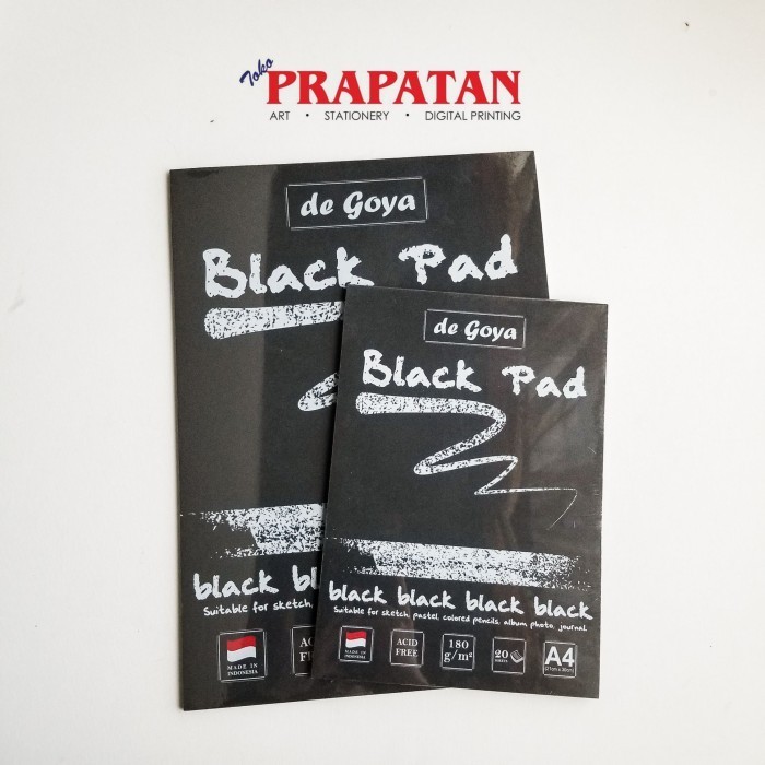 

Hot Sale De Goya Black Pad Sketch Book A4/A3 Sale!!!