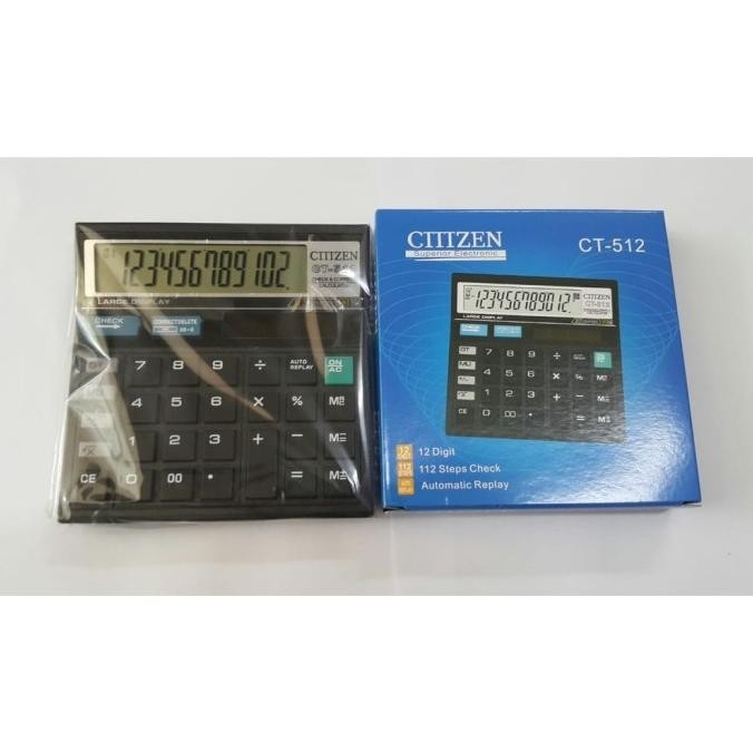 

Update! Kalkulator GLTHZEN ct 512 - 12 Digit - CT 512