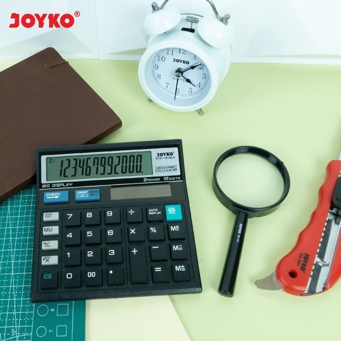 

Baru - Calculator / Kalkulator Joyko DTC-1313CH / 12 Digits / Check Correct