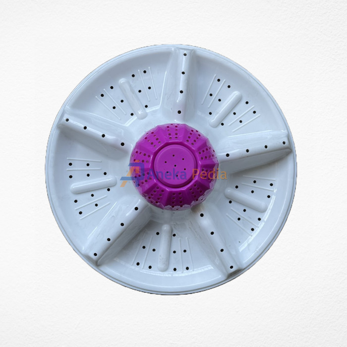 POLYTRON PWM 7056 Pulsator Mesin Cuci 2 Tabung Baling Baling PWM-7056