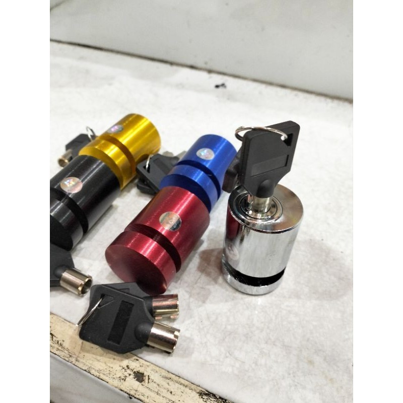 kunci disc motor bulat kunci cakram motor gembok cakram motor bulat gembok piriingan cakram motor ge